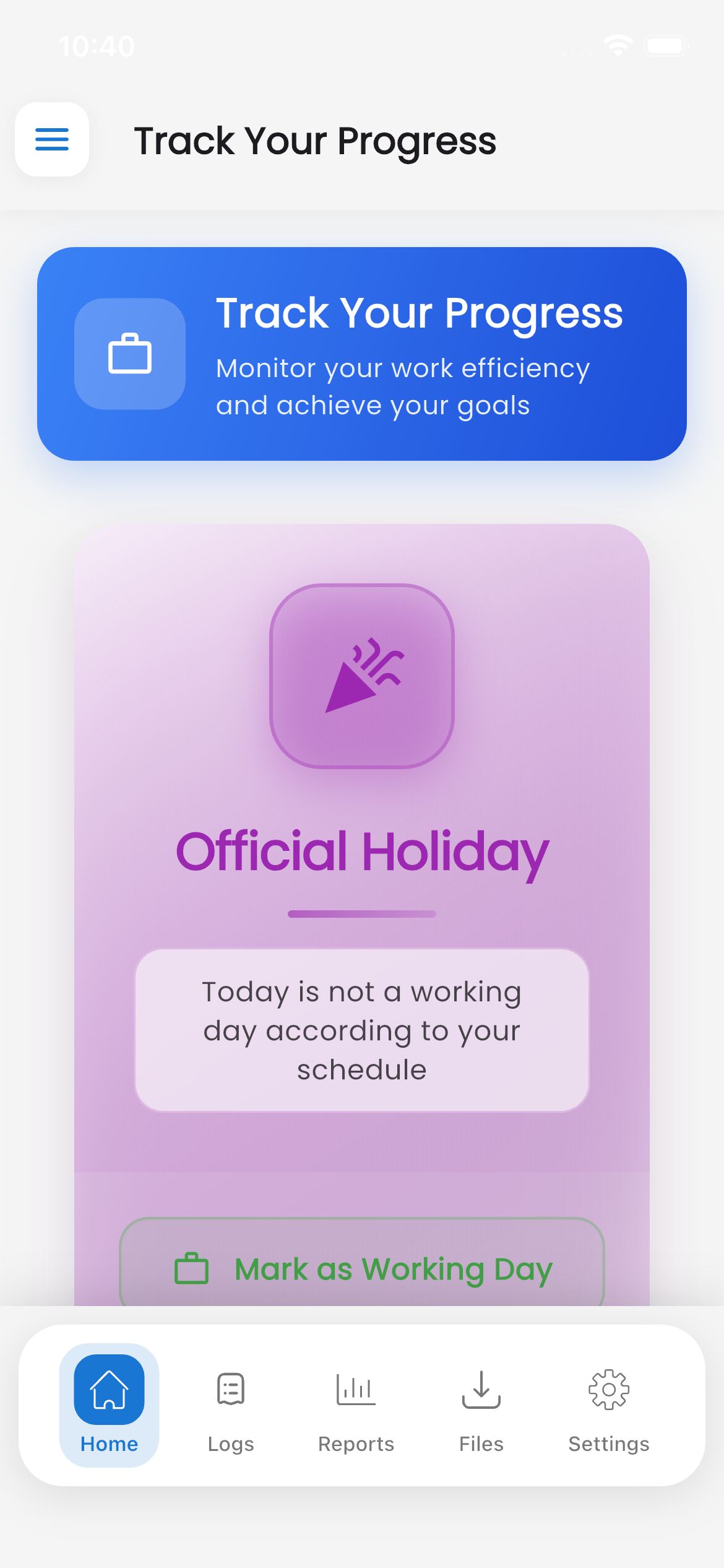 Work Log - Time Tracker & Timesheet App